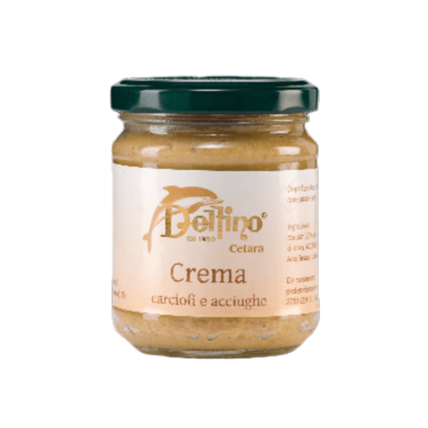 Crema di carciofi e alici