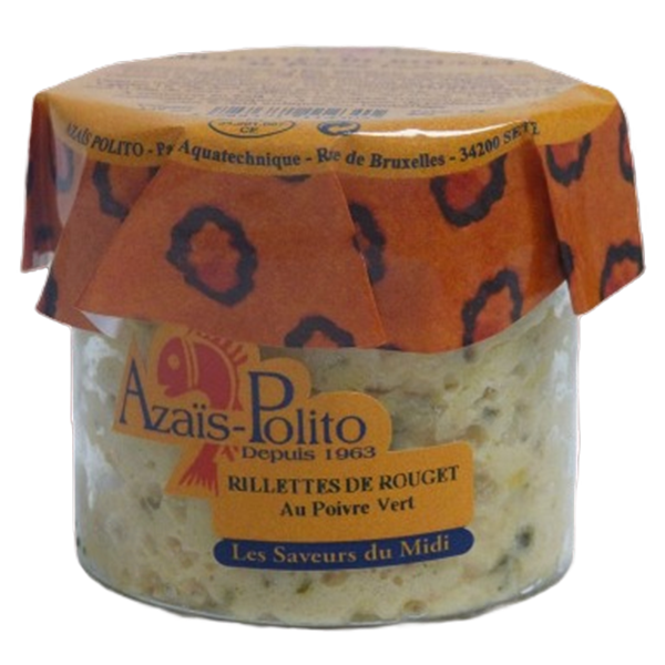 RED MULLET RILLETTES With Green Peppers “50% Red Mulet”