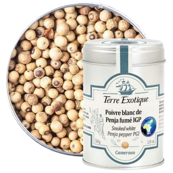 Poivre de Penja blanc fumé IGP