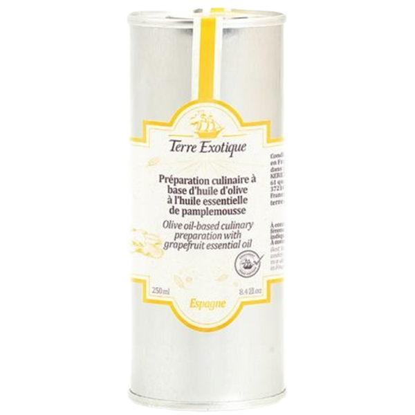 Préparation d’huile d’olive à l’huile ess. de pamplemousse 250 ml