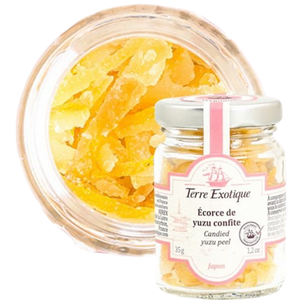 Écorce de yuzu confite
