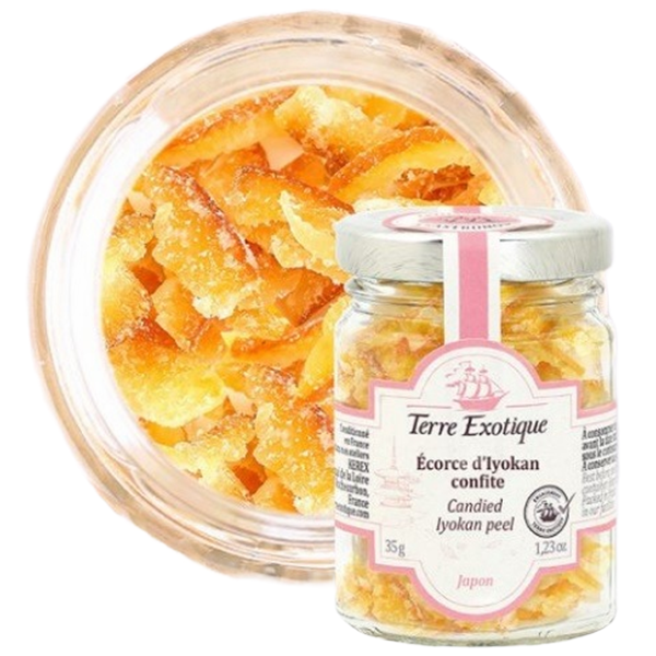 Écorces d’iyokan confites