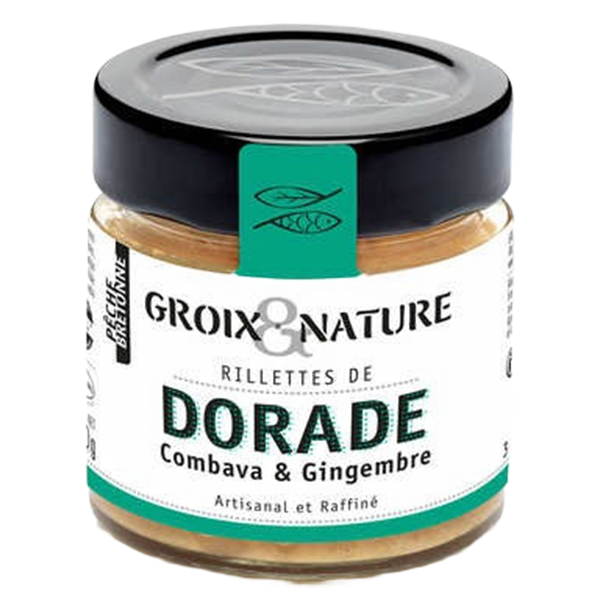 Sea Bream rillettes with Cumbawa & Ginger