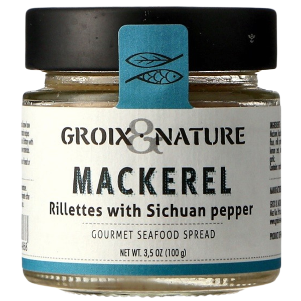Mackerel rillettes with Sichuan pepper
