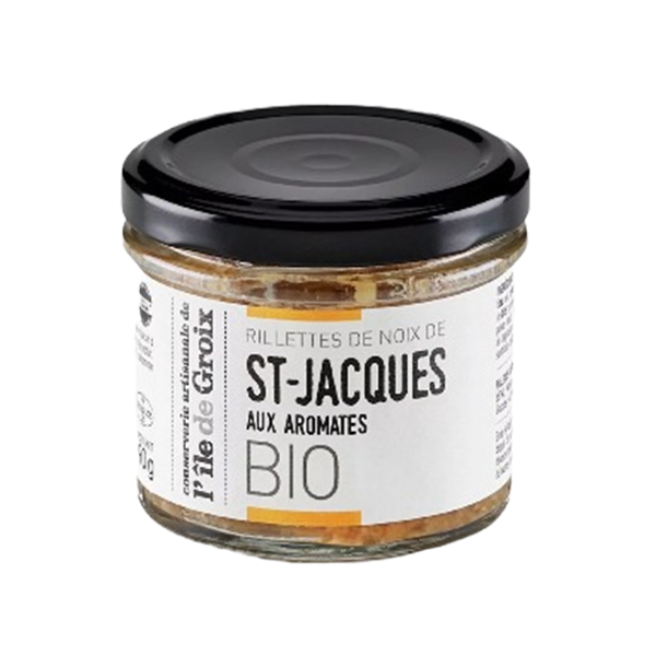 Scallop rillettes with organic herbs