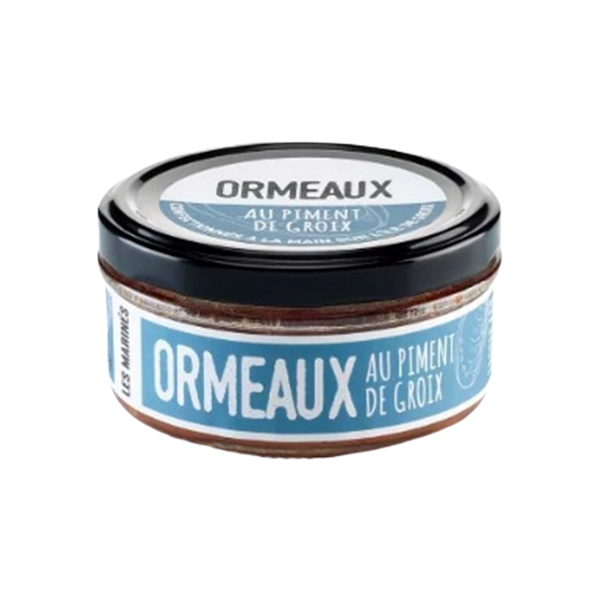 Abalones marinated in Groix pepper