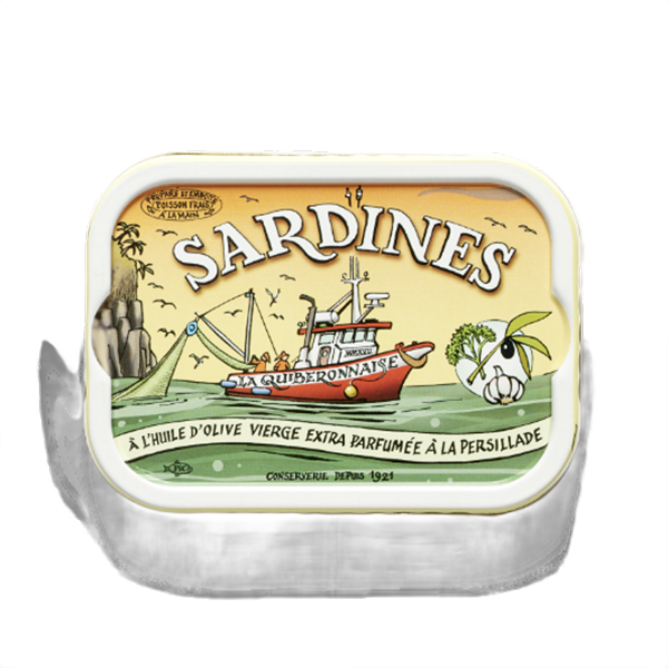 Sardines Huile d’olive et persillade 115g