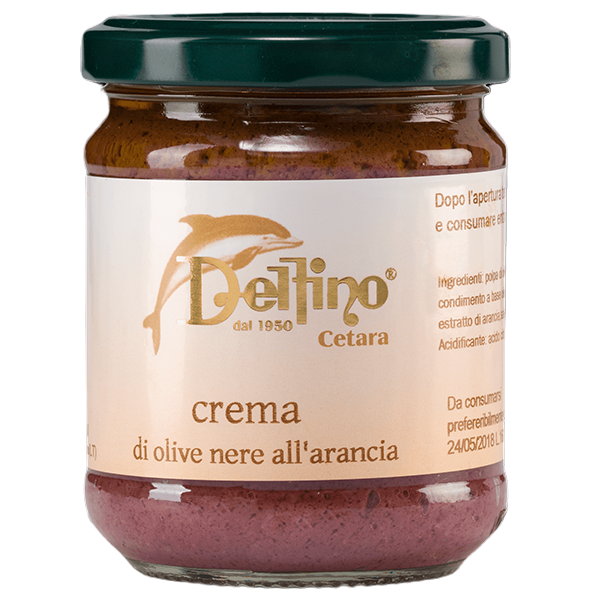 Crema di olive nere all’arancia